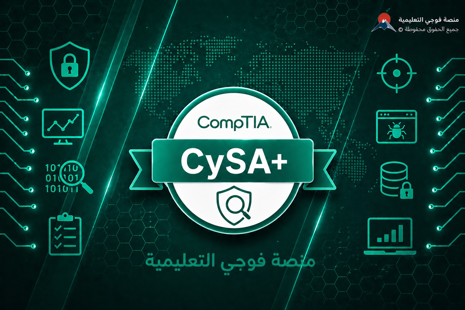 اختبار شهادة محلل الأمن السيبراني CompTIA CySA+